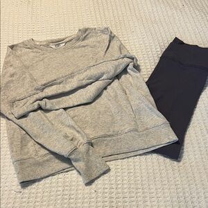 Athleta Kids Crew and Leggings